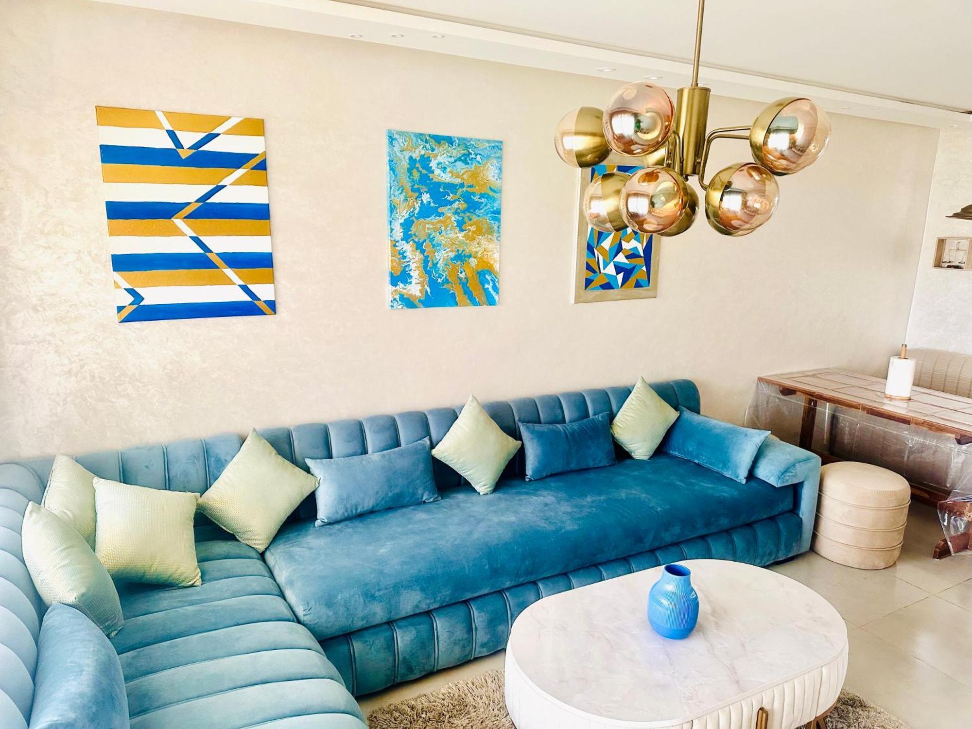 Appartement Cozy Avec Piscine Sidi Rahal  Exteriör bild